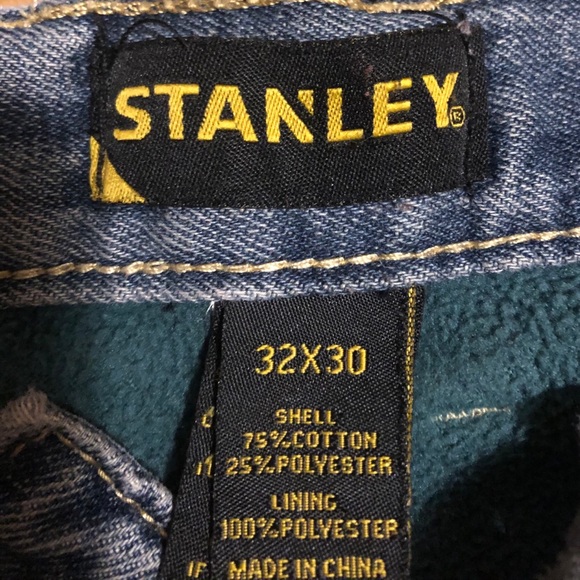 Stanley Fleece-lined Straight-leg Jeans - Picture 2 of 8